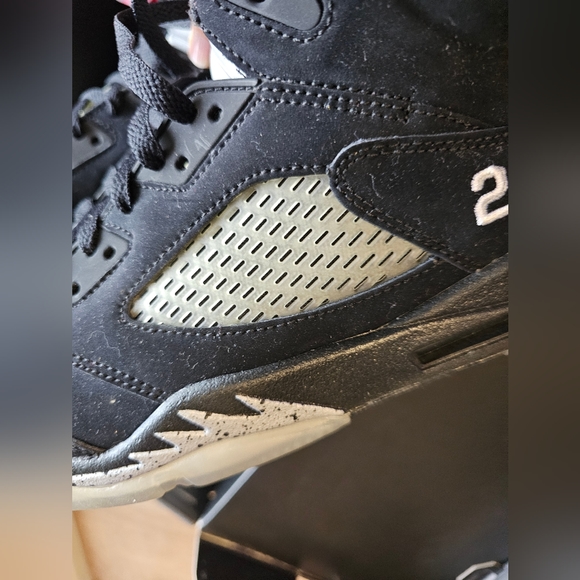 Size 10 Jordan 5 OG Mid Metallic Silver main image 8